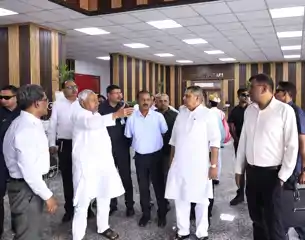 मुख्यमंत्री ने वाल्मी परिसर, पटना स्थित बिपार्ड स्किल पार्क के दक्षता भवन का किया निरीक्षण, अधिकारियों को दिये निर्देश