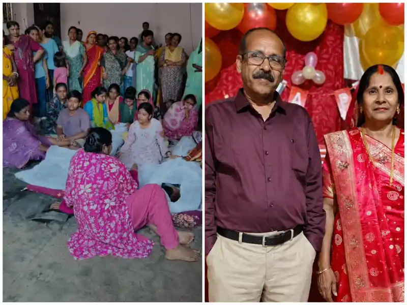 पति-पत्नी की संदिग्ध मौत से सनसनी, प्रसाद खाने के बाद बिगड़ी तबीयत पति-पत्नी की संदिग्ध मौत से सनसनी, प्रसाद खाने के बाद बिगड़ी तबीयत