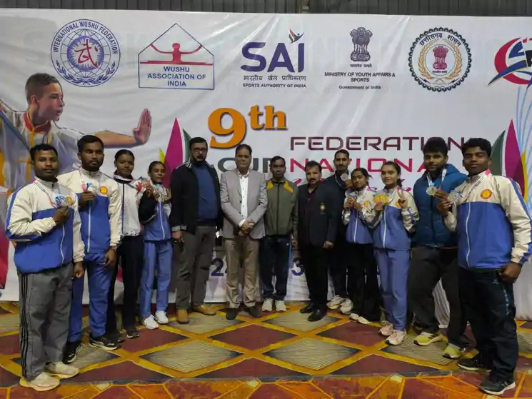 9वीं फेडरेशन कप वुशु में झारखंड का दबदबा, 45 पदकों के साथ राष्ट्रीय मंच पर रचा इतिहास 