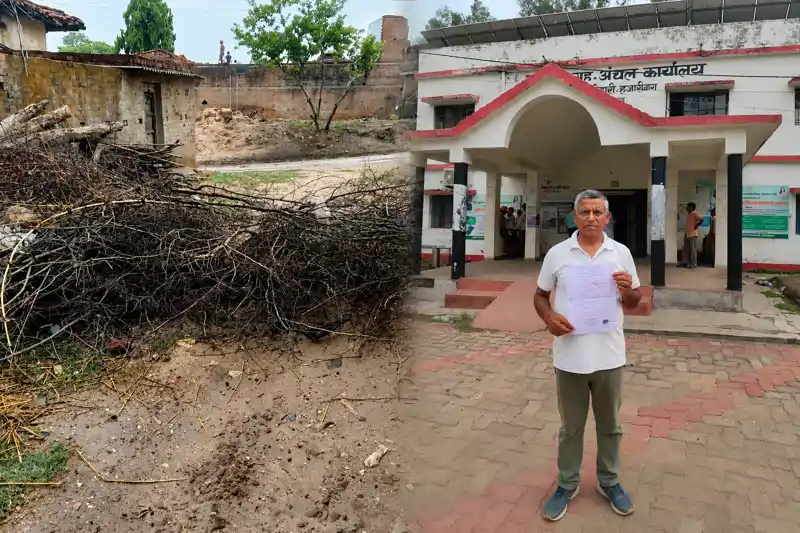 अवैध रूप से सर्वे आम रास्ता हुआ बंद, ग्रामीणों ने आवेदन देकर लगायी गुहार अवैध रूप से सर्वे आम रास्ता हुआ बंद, ग्रामीणों ने आवेदन देकर लगायी गुहार