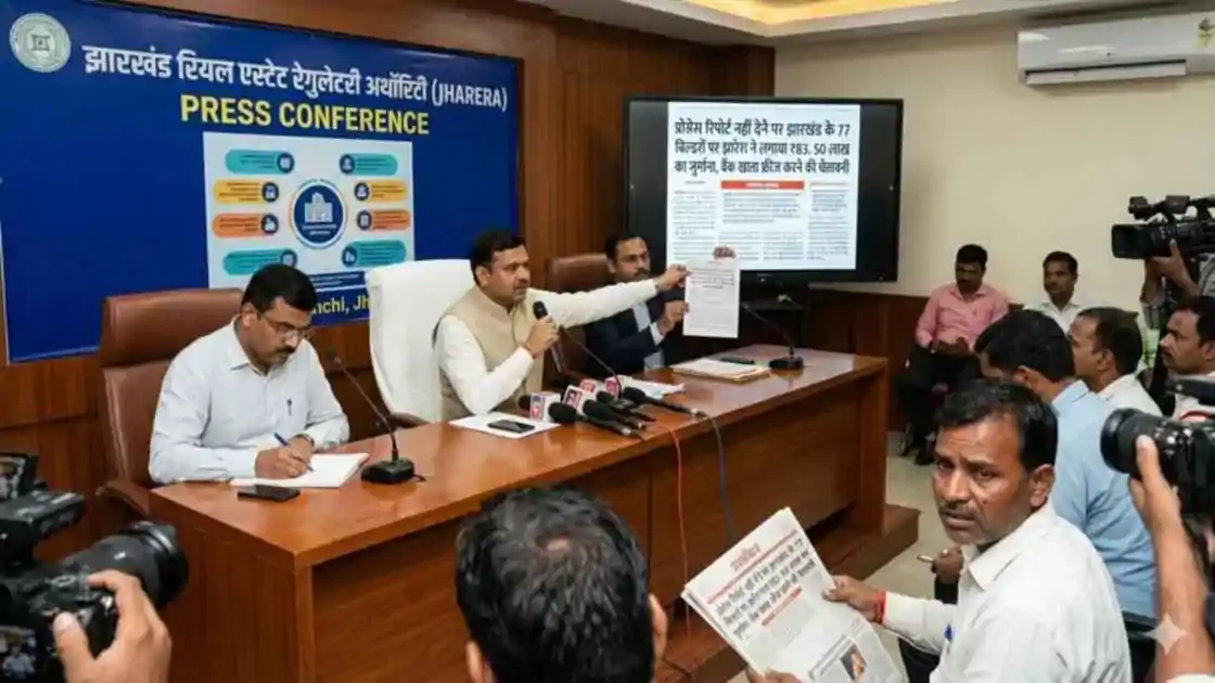 तिमाही रिपोर्ट नहीं देने वाले बिल्डरों पर गिरी गाज, बैंक खाते फ्रीज करने की चेतावनी