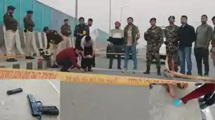 मरीन ड्राइव पर पुलिस-शार्प शूटर में मुठभेड़, टीम पर फायरिंग के बाद दौड़ाकर ढेर