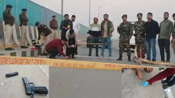 मरीन ड्राइव पर पुलिस-शार्प शूटर में मुठभेड़, टीम पर फायरिंग के बाद दौड़ाकर ढेर