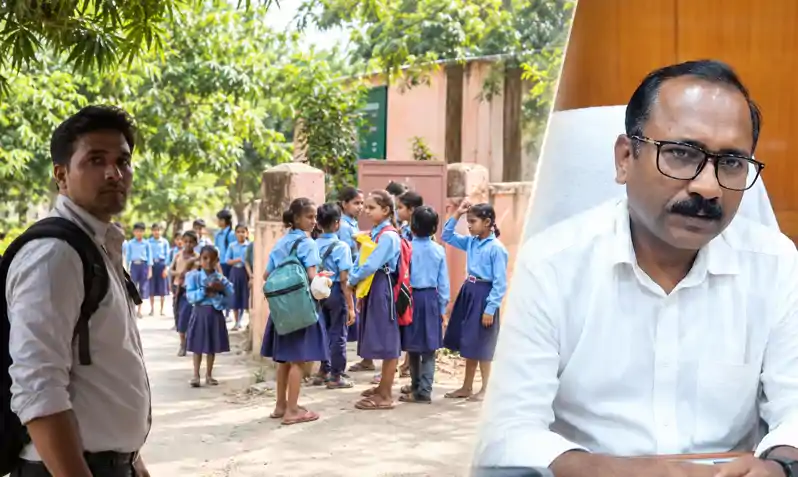 ग्रामीणों के सवाल पर भड़क गए BPSC शिक्षक, कहा- साढ़े 10 बजे आएंगे, तुमको जो करना है कर लो… ग्रामीणों के सवाल पर भड़क गए BPSC शिक्षक, कहा- साढ़े 10 बजे आएंगे, तुमको जो करना है कर लो…
