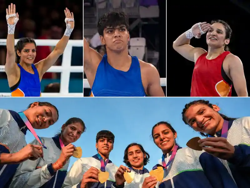 CWG 2026: कॉमनवेल्थ गेम्स में भारत ने रचा इतिहास, 8 गोल्ड समेत एक दिन में जीते 16 मेडल, मेडल टैली में... CWG 2026: कॉमनवेल्थ गेम्स में भारत ने रचा इतिहास, 8 गोल्ड समेत एक दिन में जीते 16 मेडल, मेडल टैली में...