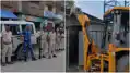 बिहार: अतिक्रमण पर चला बुलडोजर, कई दुकानें ध्वस्त