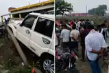 बेकाबू स्कॉर्पियो का कहर, पहले बिजली के पोल में मारी टक्कर, फिर छात्राओं को रौंदा, दो की मौत