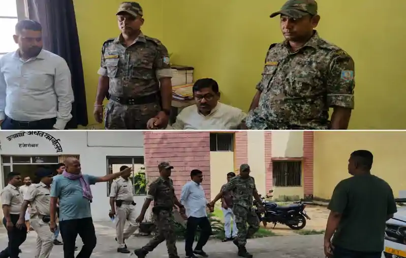 बोकारो में एसीबी का बड़ा एक्शन, 8 हजार घूस लेते प्रधान सहायक गिरफ्तार बोकारो में एसीबी का बड़ा एक्शन, 8 हजार घूस लेते प्रधान सहायक गिरफ्तार