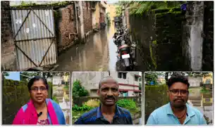 बरसात में खुली चास नगर निगम की सिवरेज व्यवस्था की पोल, हर कदम पर कुव्यवस्था