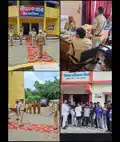 हजारीबाग एसपी ने किया चौपारण थाना का निरीक्षण, पुलिस अधिकारियों के साथ की बैठक