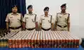 ट्रेन से 130 लीटर शराब और बीयर बरामद, विभाग कर रहा आगे की कार्रवाई