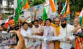 पप्पू यादव पर हमला, कांग्रेस ने किया अमित शाह का पुतला दहन
