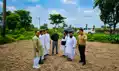अल्पसंख्यक आवासीय विद्यालय  के लिये भूमि स्वीकृत, प्रस्तावित भूमि का हुआ निरीक्षण