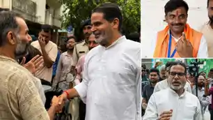 प्रशांत किशोर का बांकीपुर में सुनामी, आस-पास नहीं बीजेपी के नीरज सिन्हा, कार्यालय में जश्न, पीके सब पर भारी