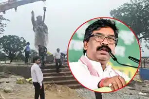 बरलंगा में दिशोम गुरु को श्रद्धांजलि, CM हेमंत करेंगे 15 फीट प्रतिमा का अनावरण