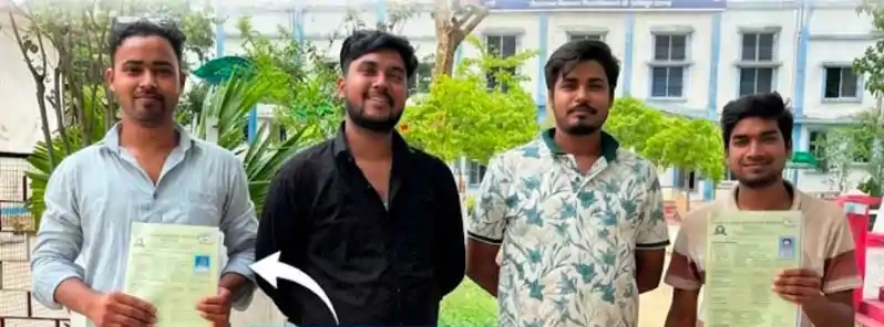 50 के फॉर्म पर 100 रूपये की वसूली का आरोप, छात्र नेता ने जताया विरोध