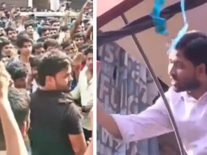 खान सर का कोचिंग सेंटर बंद, हमले के बाद सड़क पर उतरे छात्र, हाथ जोड़कर करनी पड़ी अपील, भारी बवाल 