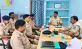 SDPO ने की क्राइम मीटिंग, दुर्गा पूजा को लेकर दिए कड़े निर्देश