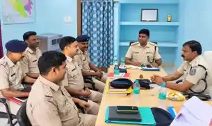 SDPO ने की क्राइम मीटिंग, दुर्गा पूजा को लेकर दिए कड़े निर्देश