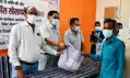 टीबी मरीजों के बीच पोषणयुक्त खाद्य पैकेट का वितरण, छह माह तक चिन्हित मरीजों को उपलब्ध कराई जाएगी पोषण सामग्री