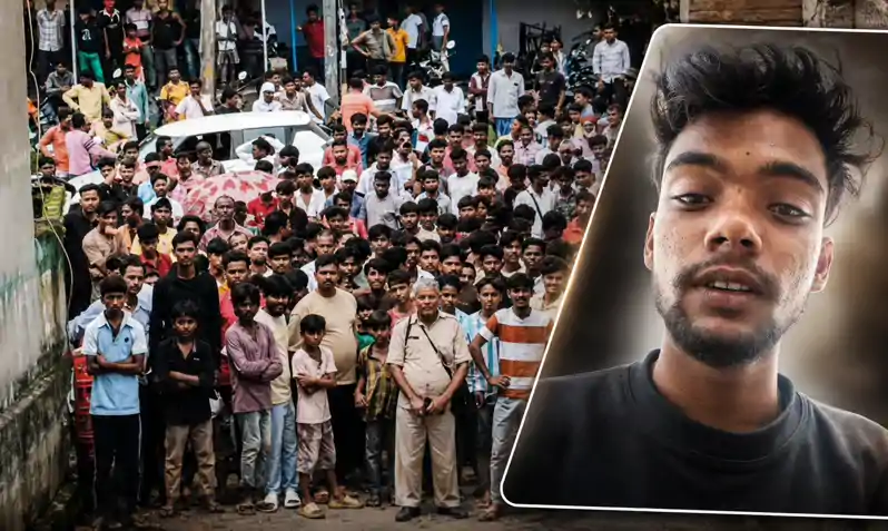 भ्रष्ट सिस्टम से आहत युवक चढ़ा मोबाइल टावर पर, जयराम महतो से बातचीत के बाद उतरा नीचे भ्रष्ट सिस्टम से आहत युवक चढ़ा मोबाइल टावर पर, जयराम महतो से बातचीत के बाद उतरा नीचे