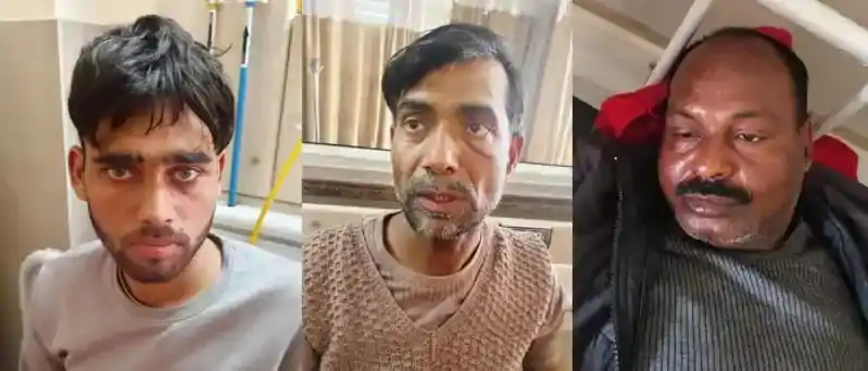 कैरव गांधी अपहरणकांड: मुठभेड़ में घायल तीनों आरोपी भेजे गये जेल, पुलिस की छापेमारी जारी कैरव गांधी अपहरणकांड: मुठभेड़ में घायल तीनों आरोपी भेजे गये जेल, पुलिस की छापेमारी जारी