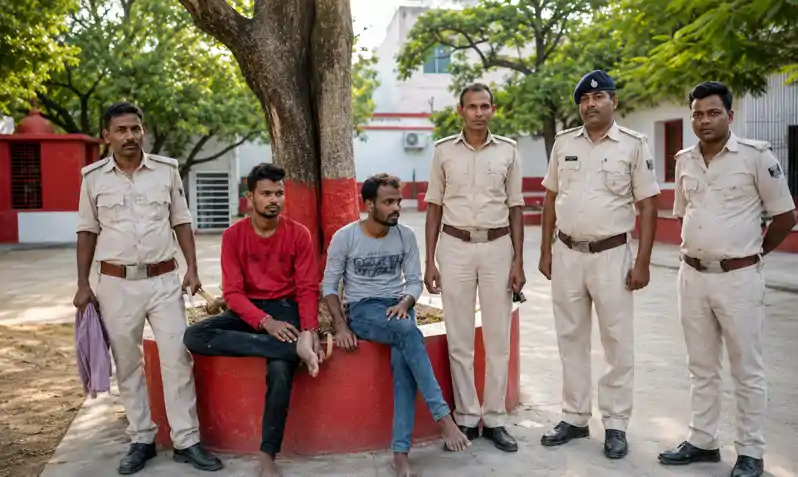 अदालत परिसर से फरार हुआ कैदी, स्थानीय लोगों ने पकडा