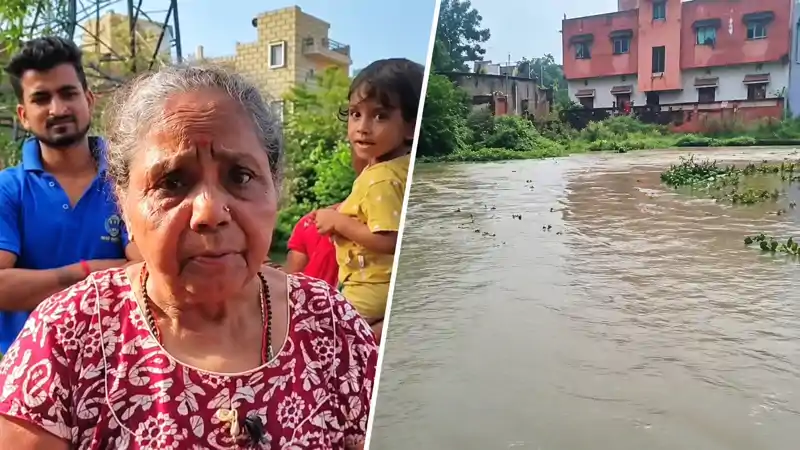 हर बारिश में घरों में घुसता जोरिया का पानी, वर्षों से बरसात में कैद जैसी जिंदगी जीने को मजबूर लोग हर बारिश में घरों में घुसता जोरिया का पानी, वर्षों से बरसात में कैद जैसी जिंदगी जीने को मजबूर लोग