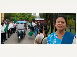 राष्ट्रीय लोक अदालत की सफलता के लिए प्रचार वाहन रवाना, गांव में घूम-घूमकर लोगों को करेगा जागरूक 