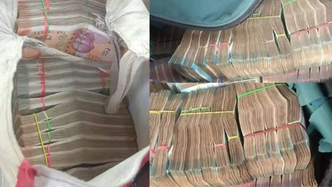 नगर निकाय चुनाव के बीच लातेहार में 40 लाख से ज्यादा नकदी जब्त, स्विफ्ट डिजायर से बरामद हुआ कैश