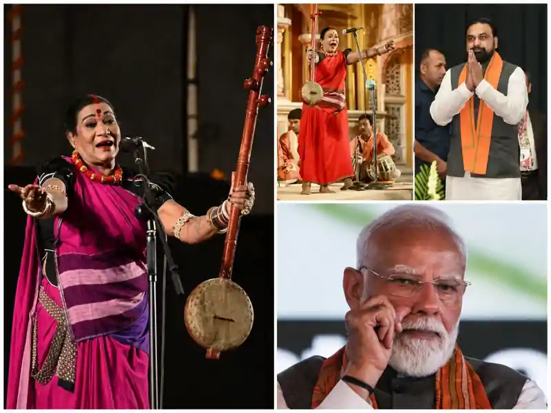 प्रसिद्ध पंडवानी गायिका तीजन बाई के निधन पर PM मोदी-CM  सम्राट ने जताया दुख, जानिए क्या कहा.. 