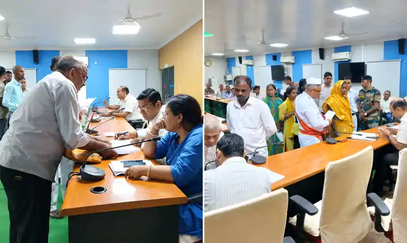 DM ने सुनीं आमजनों की समस्याएं, अधिकारियों को त्वरित व समयबद्ध निष्पादन का दिया निर्देश DM ने सुनीं आमजनों की समस्याएं, अधिकारियों को त्वरित व समयबद्ध निष्पादन का दिया निर्देश