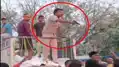 SSP ने मकेर SHO को किया निलंबित, बाढ़ पीड़ितों पर तान दिया था पिस्टल, Video वायरल होने पर की गई कार्रवाई