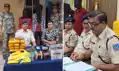 मंदिर व दुकानों में चोरी की वारदातों का खुलासा, 2 आरोपी गिरफ्तार