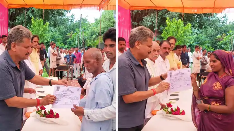 अभियान बसेरा 2: भोरे में 55 भूमिहीन परिवारों का आशियाने का सपना पूरा, मंत्री सुनील कुमार ने बांटे जमीन के पर्चे अभियान बसेरा 2: भोरे में 55 भूमिहीन परिवारों का आशियाने का सपना पूरा, मंत्री सुनील कुमार ने बांटे जमीन के पर्चे
