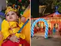 'नंद के घर आनंद भयो जय कन्हैया लाल की' श्री कृष्ण जन्मोत्सव पर मंदिरों और मठों में उमड़ी श्रद्धालुओं की भीड़