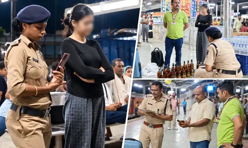 ट्रेन की फर्स्ट एसी कोच, हसीन चेहरा और मॉडर्न ड्रेस, जब सूटकेस खुला तो पुलिस भी रह गयी दंग ट्रेन की फर्स्ट एसी कोच, हसीन चेहरा और मॉडर्न ड्रेस, जब सूटकेस खुला तो पुलिस भी रह गयी दंग