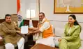 नितिन गडकरी से मिले पथ निर्माण मंत्री कुमार शैलेंद्र, राज्य के सड़क निर्माण की विषयों को रखा