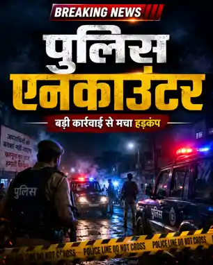 पुलिस व प्रिंस खान गिरोह में एनकाउंटर, एक कुख्यात को लगी गोली