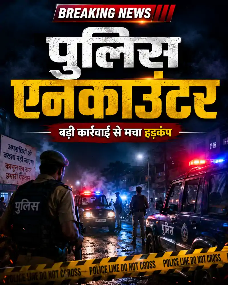 पुलिस व प्रिंस खान गिरोह में एनकाउंटर, एक कुख्यात को लगी गोली