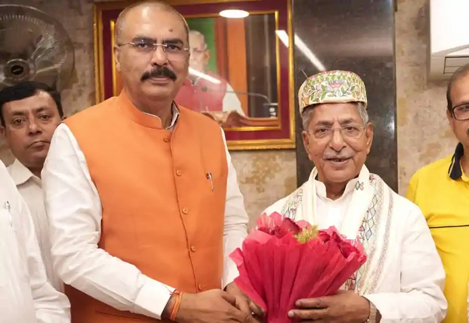 वरिष्ठ भाजपा नेता नंदकिशोर यादव को नागालैंड और सैयद अता हसनैन को बिहार का राज्यपाल बनाए जाने पर संजय सरावगी ने दी बधाई