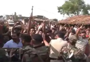 डिप्टी सीएम विजय सिन्हा के काफिले पर हमला, बोले-ये RJD के गुंडे हैं, इनकी छाती पर बुलडोजर चलेगा