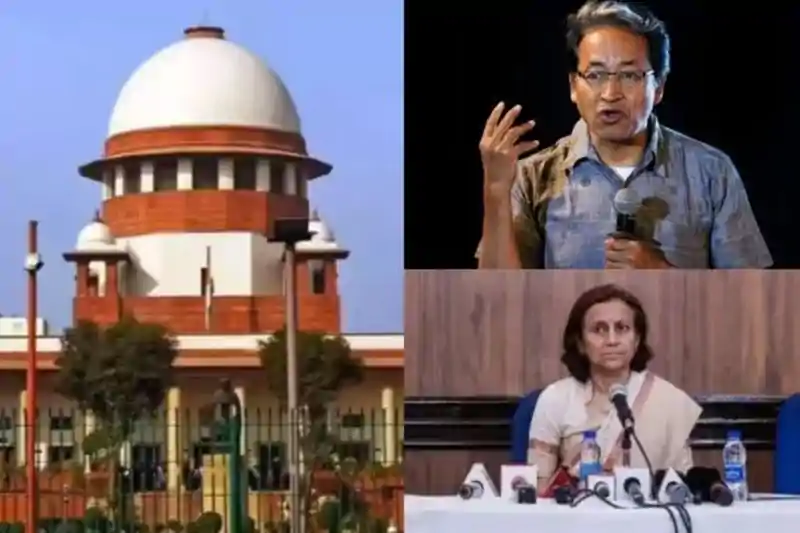 सोनम वांगचुक की रिहाई पर सुप्रीम कोर्ट ने केंद्र सरकार को जारी किया नोटिस, ये है वजह सोनम वांगचुक की रिहाई पर सुप्रीम कोर्ट ने केंद्र सरकार को जारी किया नोटिस, ये है वजह
