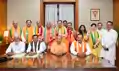 राज्यसभा चुनाव: यूपी में बीजेपी के आठ प्रत्याशियों ने किया नामांकन, योगी ने दी शुभकामनाएं