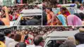 अनियंत्रित ट्रक ने दो स्कूली छात्रों को रौंदा, दोनों गंभीर रूप से घायल, सड़क जाम कर हंगामा