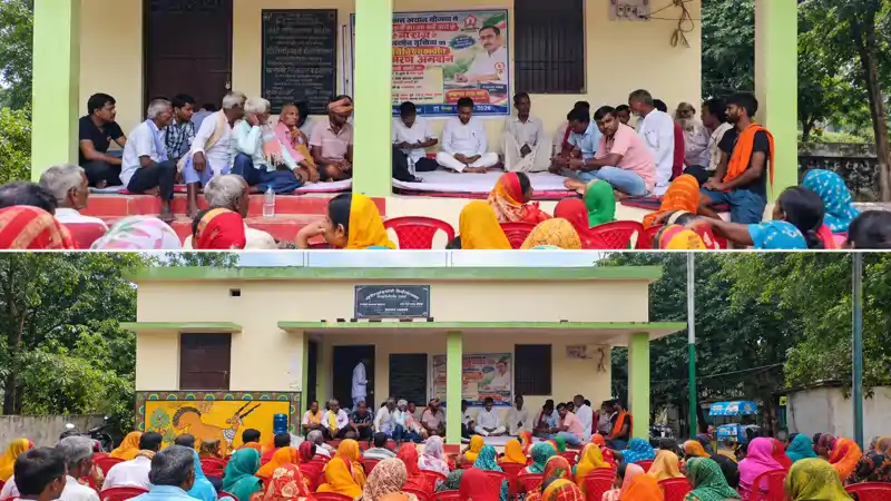 आवास योजना से पात्रों का नाम काटे जाने पर भड़के मुखिया, प्रखंड कार्यालय में आमरण अनशन शुरू आवास योजना से पात्रों का नाम काटे जाने पर भड़के मुखिया, प्रखंड कार्यालय में आमरण अनशन शुरू