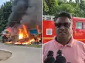 बोकारो सेक्टर-6 में भीषण अगलगी, आग की लपटें देखकर बाजार में अफरा-तफरी