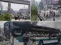 पटना सिटी में युवक की मौत के बाद भारी बवाल, बस को किया आग के हवाले, पुलिस की गाड़ियां फूंकी
