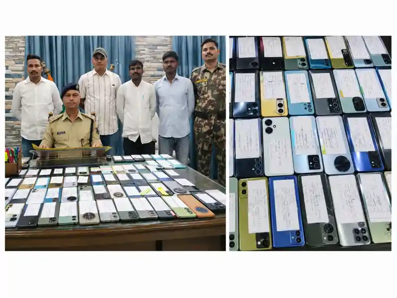 गुम हुआ फोन वापस मिला तो चेहरे पर आ गई मुस्कान, पुलिस ने लौटाए 89 मोबाइल बरामद गुम हुआ फोन वापस मिला तो चेहरे पर आ गई मुस्कान, पुलिस ने लौटाए 89 मोबाइल बरामद