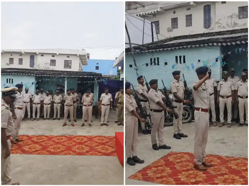 अचानक थाना पहुंचे एसएसपी और ग्रामीण एसपी, मचा हड़कंप 